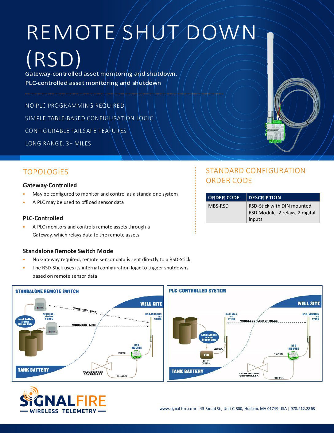 Remote Shut Down (RSD)