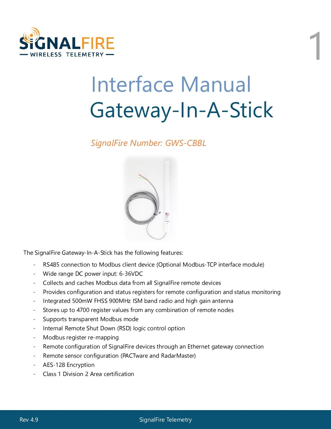 Gateway Manual