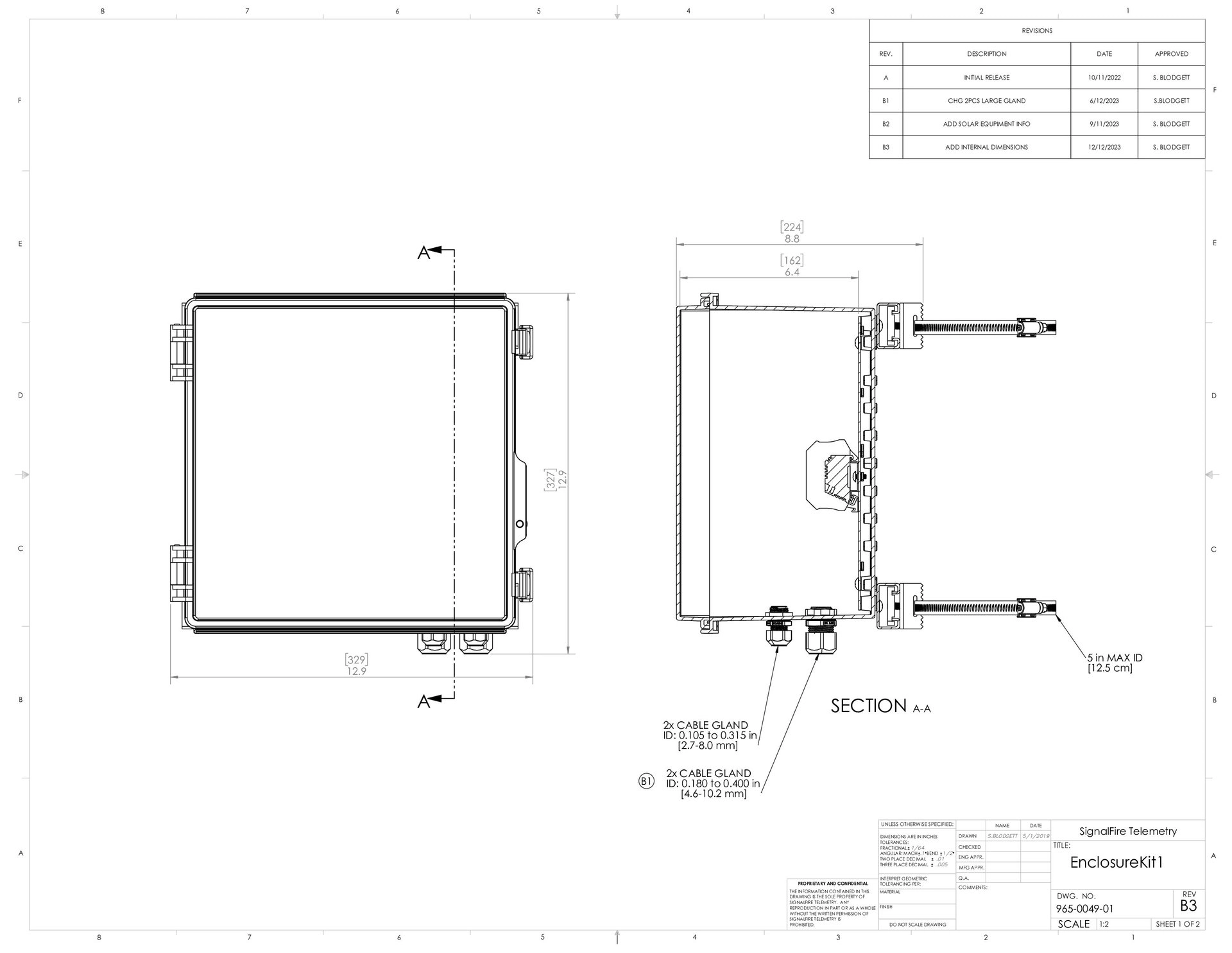 Enclosure Kit Drawing